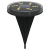Solarpanel, warmweißer Erdspießstrahler, Dobos, 12 Stk., Erdspieß