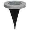 Warmweiße Solar-Gartenleuchte Dobos (4er-Set) - Erdspieß