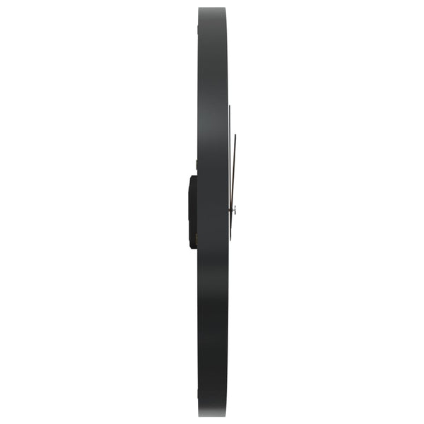 Braune Wanduhr Ranca Ø35cm (Eisen und Olivenholz)
