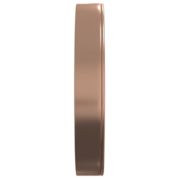 Wanduhr Arsinia Ø29,5cm, gold und blau (Polystyrol und Glas)
