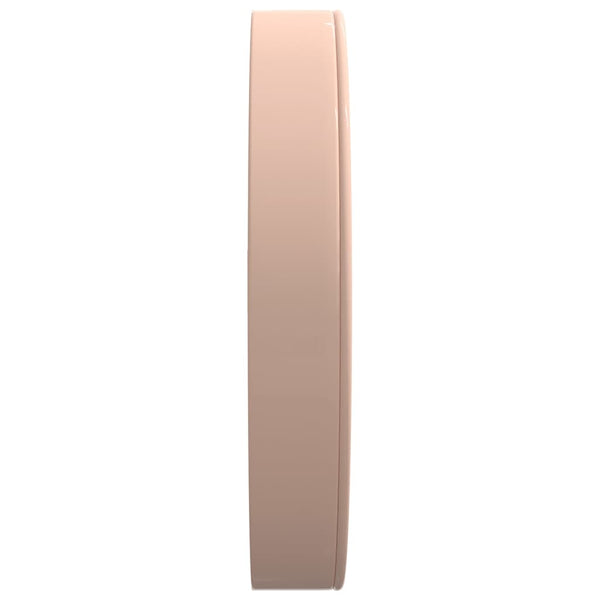 Gold-weiße Wanduhr Arsinia Ø29,5cm (Polystyrol und Glas)