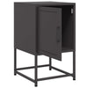 Schwarzer Nachttisch Sonica 36x39x60,5cm (Stahl)