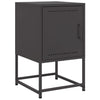 Nachttische Sonica in Schwarz 36x39x60,5cm (2 St., Stahl)
