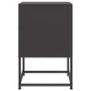 Nachttische Sonica in Schwarz 36x39x60,5cm (2 St., Stahl)
