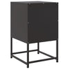 Nachttische Sonica in Schwarz 36x39x60,5cm (2 St., Stahl)