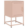 Nachttisch Sonica 36x39x60,5cm (Stahl) Pink