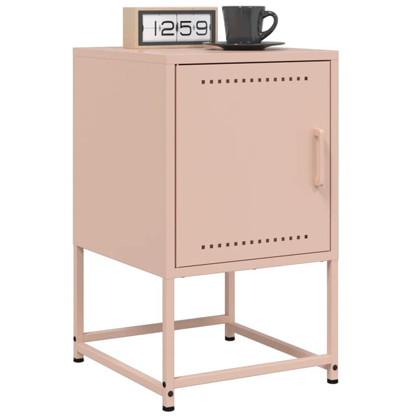 Nachttisch Sonica 36x39x60,5cm (Stahl) Pink