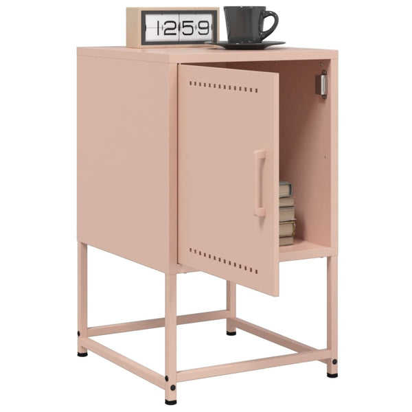 Nachttisch Sonica 36x39x60,5cm (Stahl) Pink