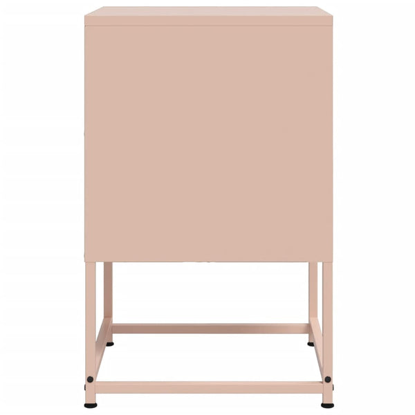 Nachttisch Sonica 36x39x60,5cm (Stahl) Pink
