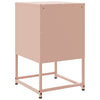 Nachttisch Sonica 36x39x60,5cm (Stahl) Pink