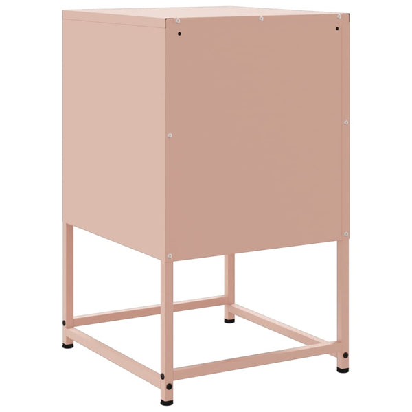Nachttisch Sonica 36x39x60,5cm (Stahl) Pink