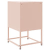 Rosa Nachttische Sonica 36x39x60,5cm (2 St., Stahl)