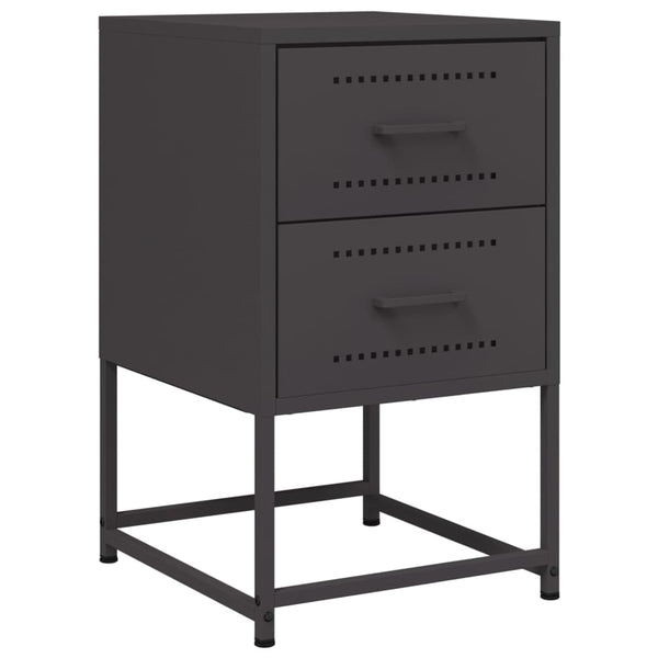 Nachttisch Lizetta 36x39x60,5cm (Stahl)