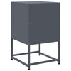 Nachttische Anthrazit Lizetta 36x39x60,5cm (2 St., Stahl)