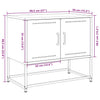 TV-Lowboard Liubovy Anthrazit 68,5x39x60,5cm (Stahl)
