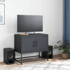 TV-Lowboard Liubovy Anthrazit 68,5x39x60,5cm (Stahl)