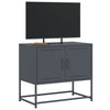 TV-Lowboard Liubovy Anthrazit 68,5x39x60,5cm (Stahl)