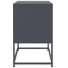 TV-Lowboard Liubovy Anthrazit 68,5x39x60,5cm (Stahl)