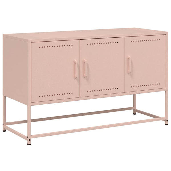 Rosa TV-Schrank Aurar 100,5x39x60,5cm (Stahl)