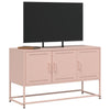 Rosa TV-Schrank Aurar 100,5x39x60,5cm (Stahl)