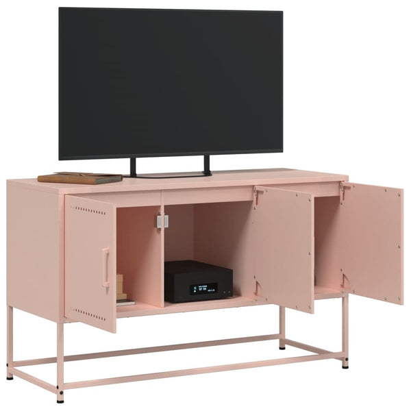 Rosa TV-Schrank Aurar 100,5x39x60,5cm (Stahl)