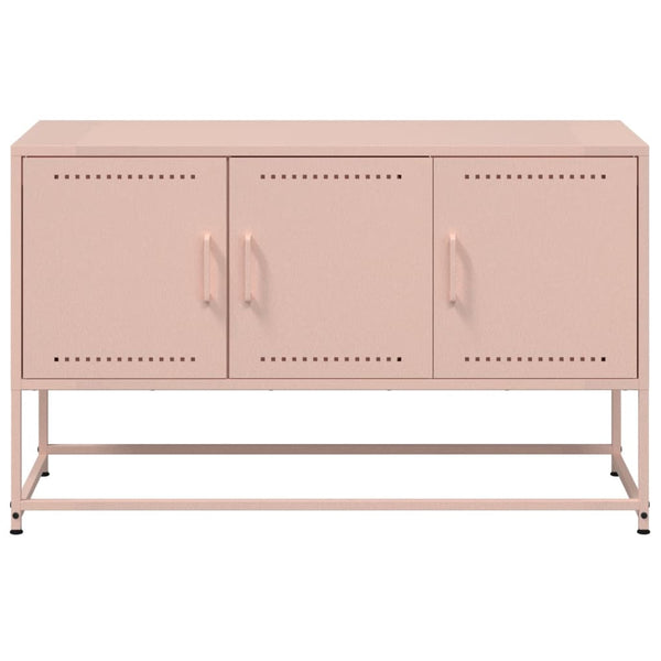 Rosa TV-Schrank Aurar 100,5x39x60,5cm (Stahl)