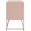 Rosa TV-Schrank Aurar 100,5x39x60,5cm (Stahl)