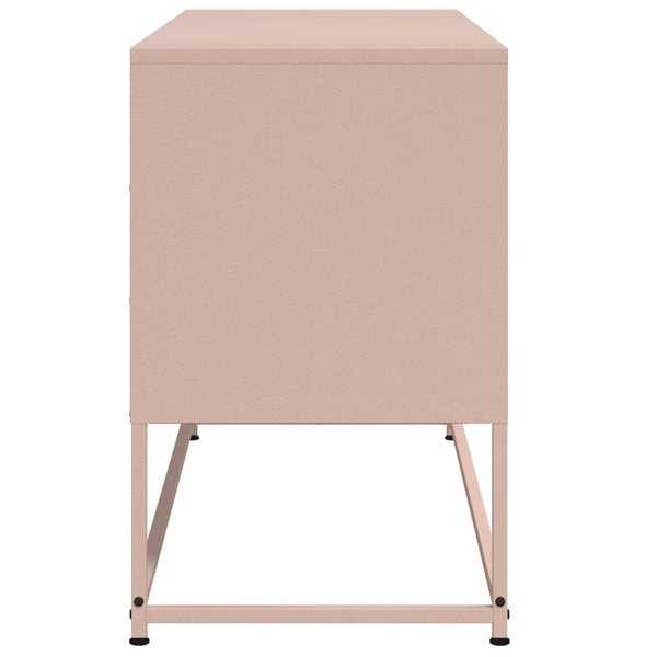 Rosa TV-Schrank Aurar 100,5x39x60,5cm (Stahl)