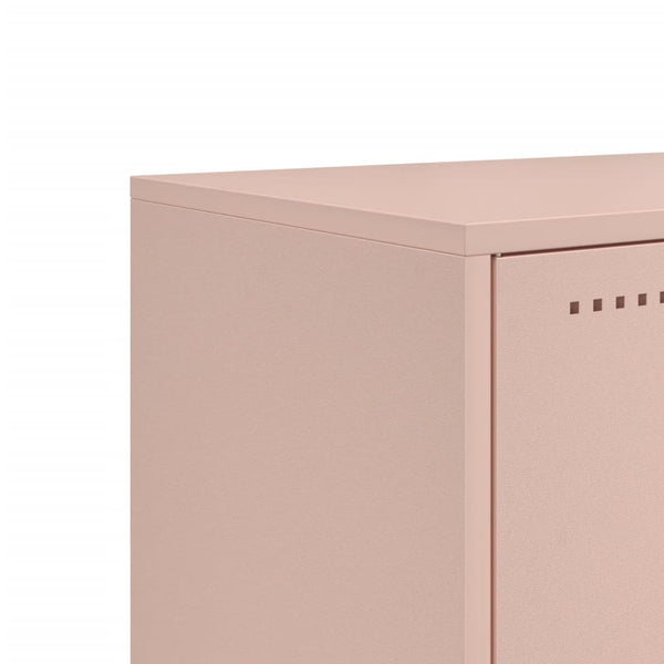 Rosa TV-Schrank Aurar 100,5x39x60,5cm (Stahl)