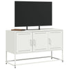 Valkoinen tv-taso Aurar 100,5x39x60,5cm (teräs)