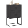 Schwarze Kommode Ronen 68,5x38,5x107cm (Stahl)