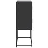 Schwarze Kommode Ronen 68,5x38,5x107cm (Stahl)