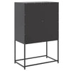 Schwarze Kommode Ronen 68,5x38,5x107cm (Stahl)