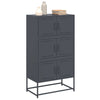 Anthrazit Sideboard Ghenadii 68,5x38,5x123,5cm (Stahl)