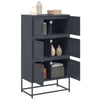 Anthrazit Sideboard Ghenadii 68,5x38,5x123,5cm (Stahl)