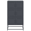 Anthrazit Sideboard Ghenadii 68,5x38,5x123,5cm (Stahl)