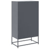 Anthrazit Sideboard Ghenadii 68,5x38,5x123,5cm (Stahl)