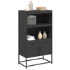 Schwarzer Schrank Binita 68,5x38,5x123,5cm (Stahl)