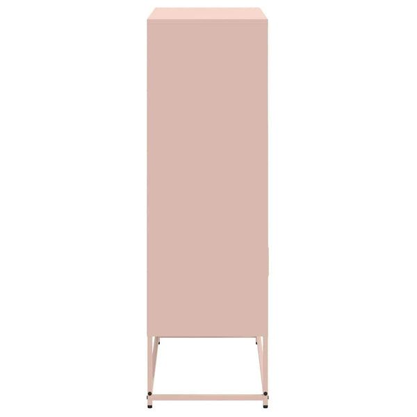 Pinkki kaappi Binita 68,5x38,5x123,5cm (teräs)