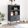 Anthrazit Schrank Binita 68,5x38,5x123,5cm (Stahl)