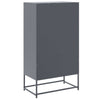 Anthrazit Schrank Binita 68,5x38,5x123,5cm (Stahl)