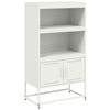 Weißer Schrank Binita 68,5x38,5x123,5cm (Stahl)