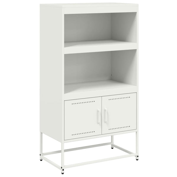 Weißer Schrank Binita 68,5x38,5x123,5cm (Stahl)
