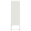 Weißer Schrank Binita 68,5x38,5x123,5cm (Stahl)