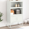 Weißer Schrank Binita 68,5x38,5x123,5cm (Stahl)