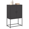 Schwarzer Schrank Arola 68,5x38,5x107cm (Stahl)