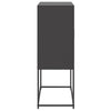 Schwarzer Schrank Arola 68,5x38,5x107cm (Stahl)