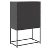 Schwarzer Schrank Arola 68,5x38,5x107cm (Stahl)