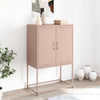 Pinkfarbener Schrank Arola 68,5x38,5x107cm (Stahl)