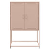 Pinkfarbener Schrank Arola 68,5x38,5x107cm (Stahl)
